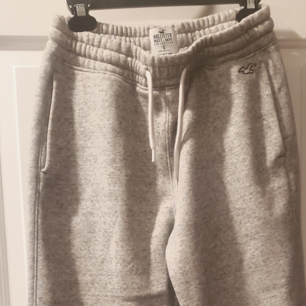 Gray Hollister "must have" small sweat pants